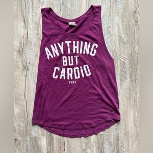 Purple Victoria’s Secret Pink Tank Top Size Medium